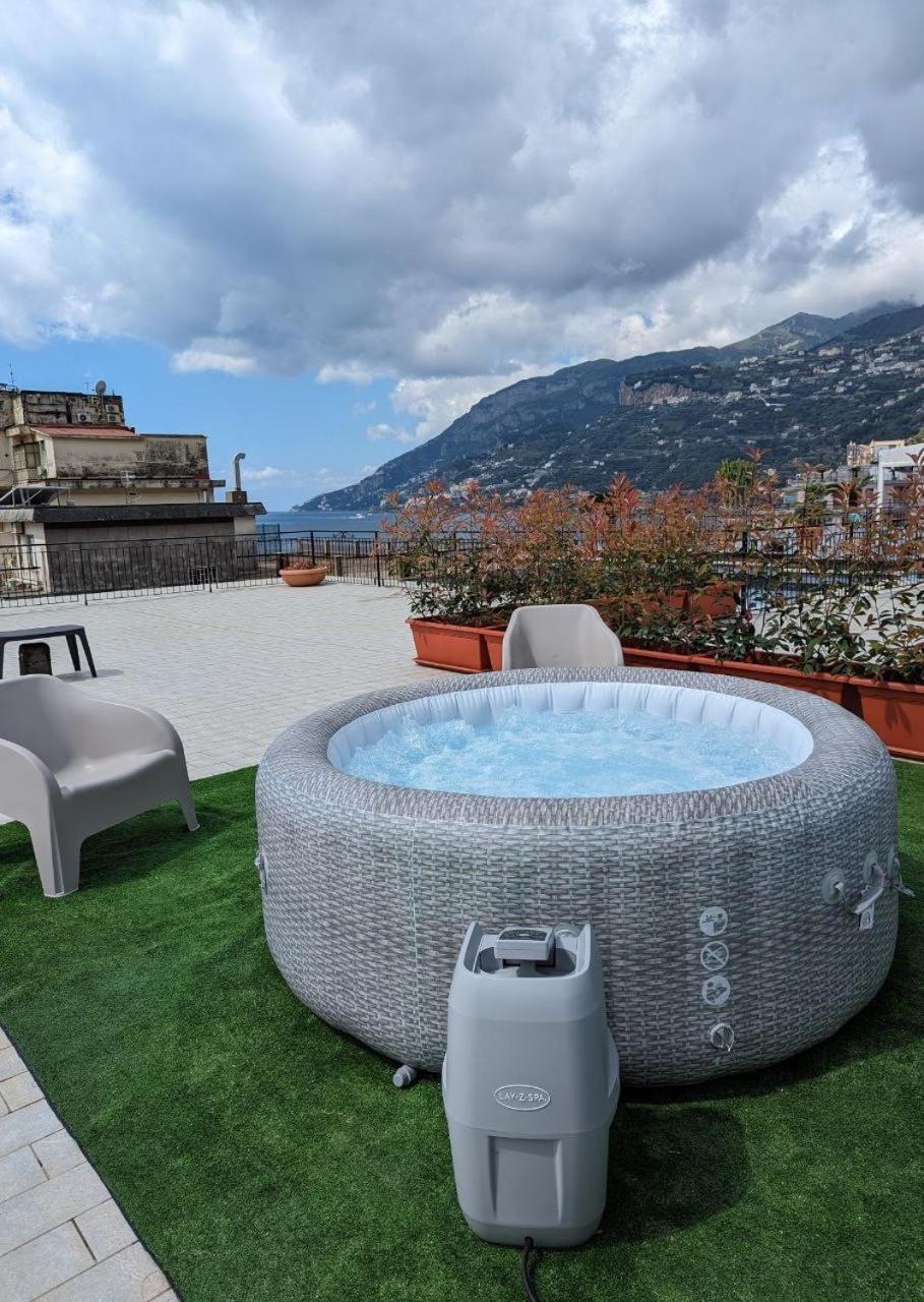 Piccolo Appartamento Con Grande Terrazzo Panoramico Maiori Eksteriør bilde